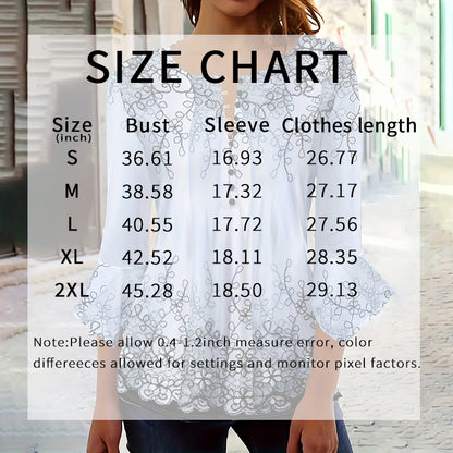 Women's V Neck 3 4 Sleeve T Shirts Button Front Dressy Casual Tees Shirt Tunic Blouses